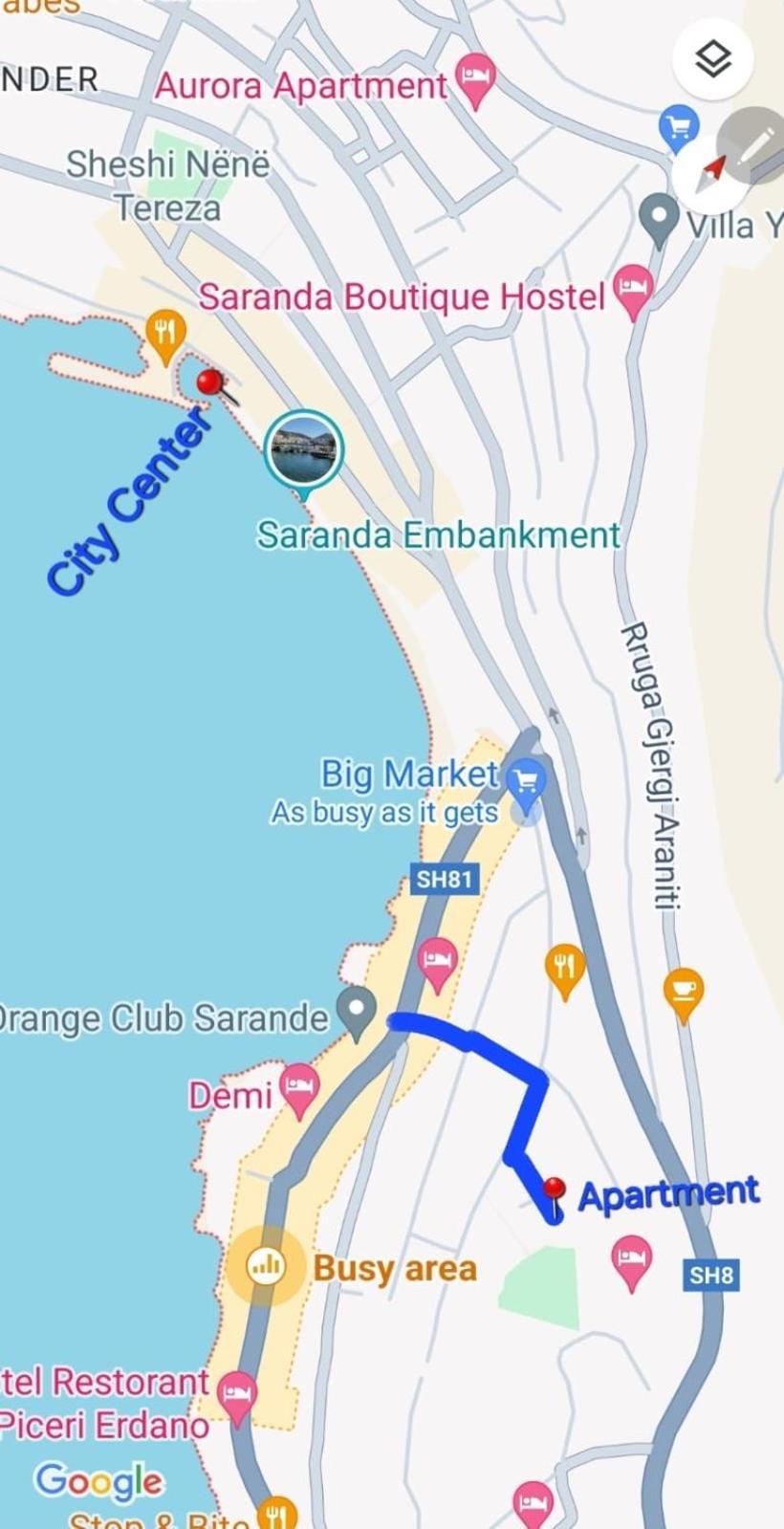 Niko Apartament Sarande Ngoại thất bức ảnh
